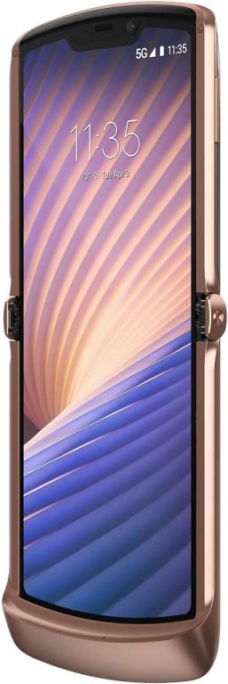 Razr 5G | Unlocked| Made for US by Motorola | 8/256GB | 48MP Camera | 2020 | Blush Gold