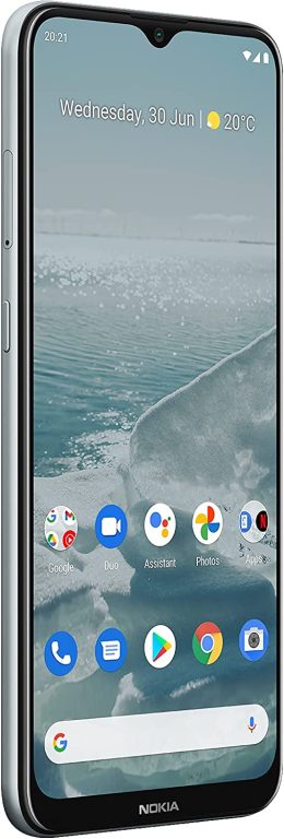 Nokia G20 | Android 11 | Unlocked Smartphone | 3-Day Battery | 4/128GB | 6.52-Inch Screen | 48MP Quad Camera | Glacier