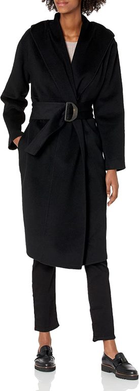 Vince Women’s Draped Hooded Coat