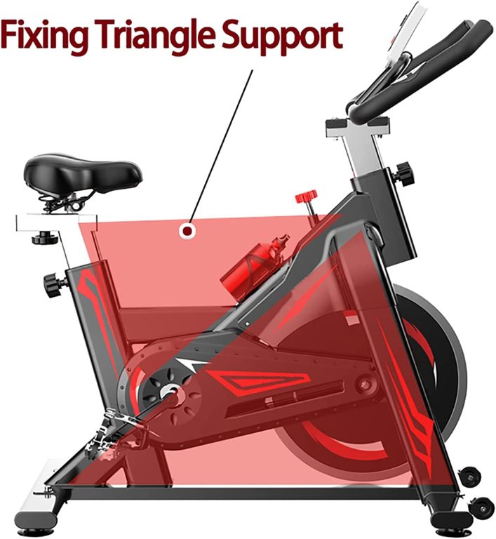 BETTER ANGEL XBT Indoor Cycle Cycling Exercise Bike – Magnetic Upright Bicycle, Stationary Exercise Bike, Fitness Upright Workout Bike, Magnetic Bike, X…