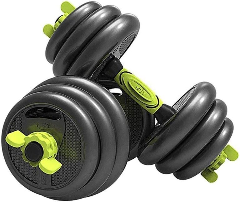 ZJHYXYH Dumbbell Men and Women Dumbbell Weightlifting Dumbbell Home Fitness Equipment a Pair o Dumbbell Sports Equipment Barbell (Size : 10KG)