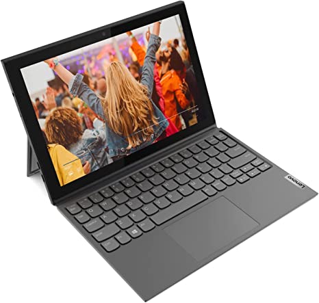 Lenovo 2022 Newest Tablet Duet 3i | 10.3 inch FHD Touchscreen | Intel Celeron N4020 | 4G Memory | 64GB eMMC | Windows 11 S | Keyboard Included, Gray