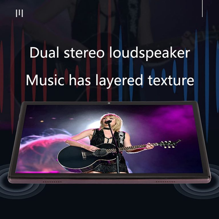 Luqeeg 10.1in Tablet – 8GB 128GB Octa Core HD Tablet, 4G Calling Tablet Support 5G WiFi 1920×1200 IPS HD Touch Screen, WiFi Tablet Gaming Tablet for Android 11 8800mAh Fast Charging