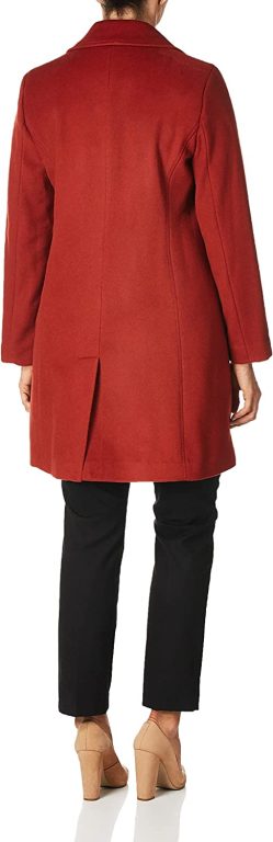 Calvin Klein womens Classic Cashmere Wool Blend Coat