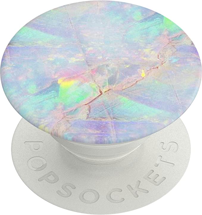 PopSockets: Phone Grip with Expanding Kickstand, Pop Socket for Phone – Opal