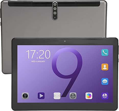 10.1 Inch Tablet Gray – 1960×1080 IPS HD Display, Kids Educational Tablet, 4GB RAM 64GB ROM, 10 Core Processor, 5MP + 13MP, Slim Metal Design, 8800mAh Long Lasting Battery