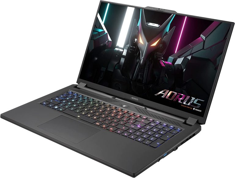 GIGABYTE AORUS 17H: 17.3″ Thin Bezel FHD 1920×1080 360Hz Display, NVIDIA GeForce RTX 4080 Laptop GPU 12GB GDDR6, Intel Core i7-13700H, 16GB DDR5 RAM, 1TB SSD, Win11 Home AD (AORUS 17H BXF-74US554SH)