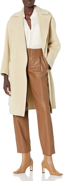 Vince Women’s Leather Tapered Pant