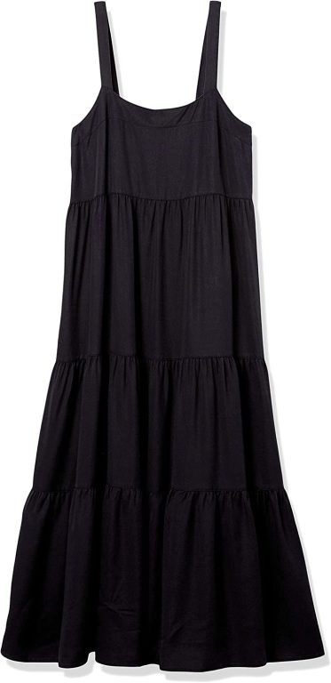 The Drop Women’s Britt Tiered Maxi Tent Dress