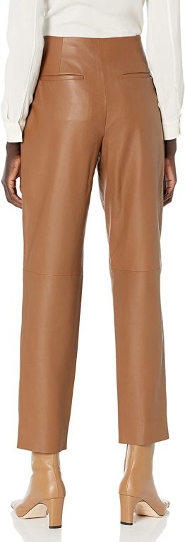 Vince Women’s Leather Tapered Pant