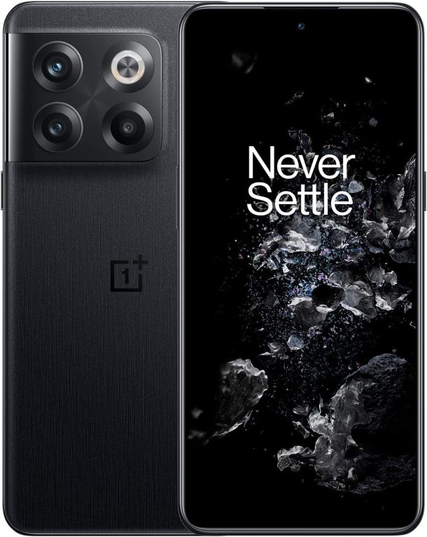 ONEPLUS 10T | Moonstone Black | 5G Unlocked Android Smartphone U.S Version | 8GB RAM+128GB Storage | 120Hz Fluid AMOLED Display | Triple Camera 50+8+2MP, 16MP | 125w SuperVOOC Charging (CPH2417)