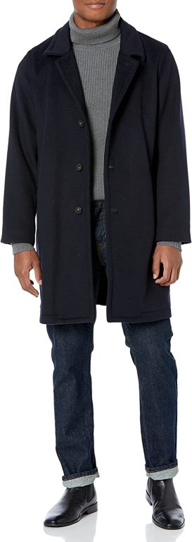 Vince Men’s Mixed Media Mac Coat