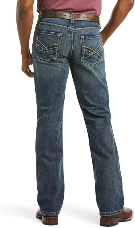 ARIAT Men’s M5 Slim Deadrun Stackable Straight Leg Jean