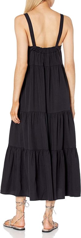 The Drop Women’s Britt Tiered Maxi Tent Dress