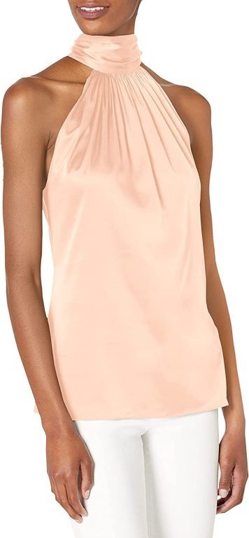 Ramy Brook Women’s Lori Sleeveless High Neck Top