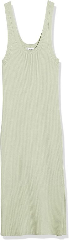 The Drop Women’s Yasmin Rib Midi Sweater Tank Dress