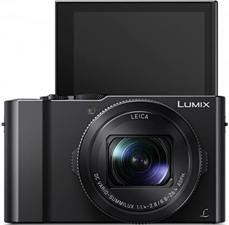 Panasonic LUMIX LX10 4K Digital Camera, 20.1 Megapixel 1-Inch Sensor, 3X LEICA DC VARIO-SUMMILUX Lens, F1.4-2.8 Aperture, POWER O.I.S. Stabilization, 3-Inch LCD, DMC-LX10K (Black)