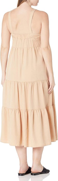 The Drop Women’s Britt Tiered Maxi Tent Dress