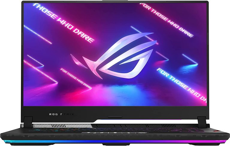 ASUS ROG Strix Scar 15 (2022) Gaming Laptop, 15.6” 240Hz IPS QHD Display, NVIDIA GeForce RTX 3080 Ti, Intel Core i9 12900H, 32GB DDR5, 1TB SSD, Per-Key RGB Keyboard, Windows 11 Pro, G533ZX-XS96