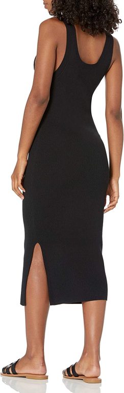 The Drop Women’s Yasmin Rib Midi Sweater Tank Dress