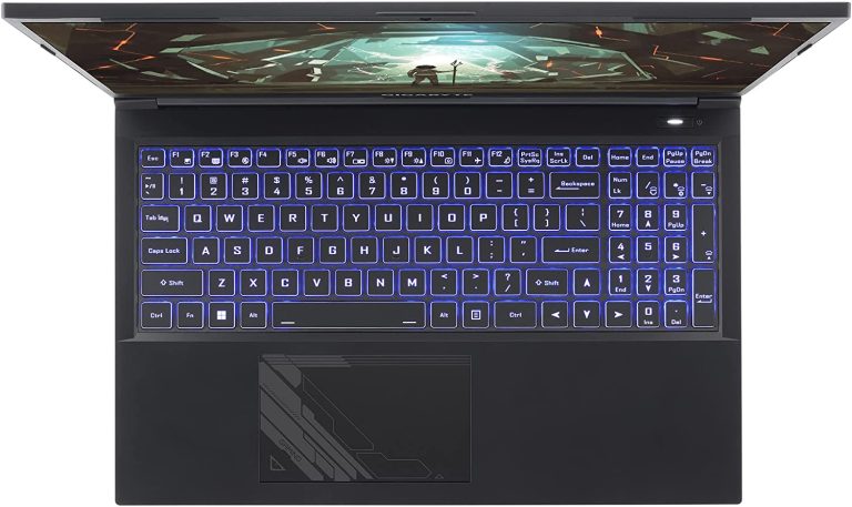 GIGABYTE G5 KF: 15.6″ FHD 1920×1080 144Hz, NVIDIA GeForce RTX 4060 Laptop GPU, Intel Core i5-12500H, 8GB DDR4 RAM, 512G SSD, Win11 Home (G5 KF-E3US333SH) Black