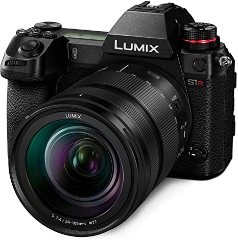 Panasonic LUMIX S1 Full Frame Mirrorless Camera with 24.2MP MOS High Resolution Sensor, 24-105mm F4 L-Mount S Series Lens, 4K HDR Video and 3.2â€ LCD – DC-S1MK