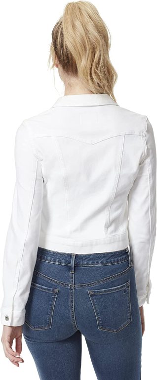 Gloria Vanderbilt Women’s Superloved Pixie Crop Jean Jacket