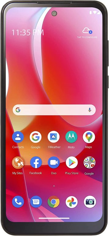 Tracfone Motorola Moto g Power (2021), 64GB, Dark Grove – Prepaid Smartphone (Locked)