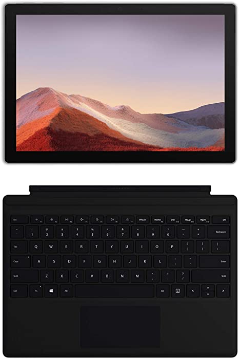 Microsoft Surface Pro 7 – 12.3″ Touch-Screen – 10th Gen Intel Core i5 – 8GB Memory – 256GB SSD – Platinum with Black Type Cover