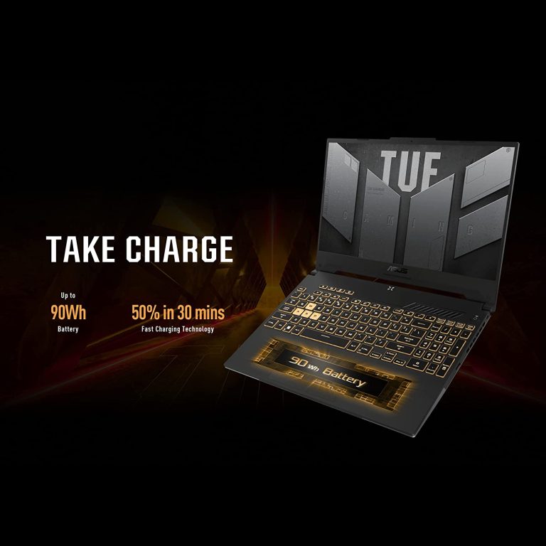 ASUS TUF Gaming A15 (2022) Gaming Laptop, 15.6″ 300Hz FHD Display, AMD Ryzen 7 6800H CPU, GeForce RTX 3060 GPU, 16GB DDR5 RAM, 512GB PCIe SSD, Wi-Fi 6, Windows 11 Home, Mecha Gray, FA507RM-ES73