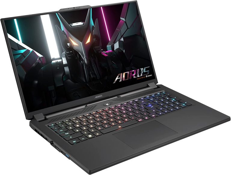 GIGABYTE AORUS 17H: 17.3″ Thin Bezel FHD 1920×1080 360Hz Display, NVIDIA GeForce RTX 4080 Laptop GPU 12GB GDDR6, Intel Core i7-13700H, 16GB DDR5 RAM, 1TB SSD, Win11 Home AD (AORUS 17H BXF-74US554SH)