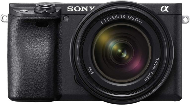 Sony Alpha a6400 Mirrorless Camera: Compact APS-C Interchangeable Lens Digital Camera with Real-Time Eye Auto Focus, 4K Video & Flip Up Touchscreen – E Mount Compatible Cameras