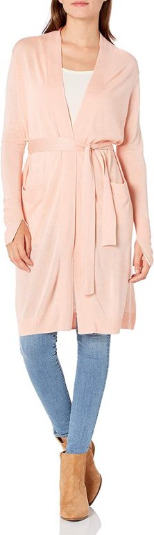 HALSTON Women’s Long Sleeve Cardigan