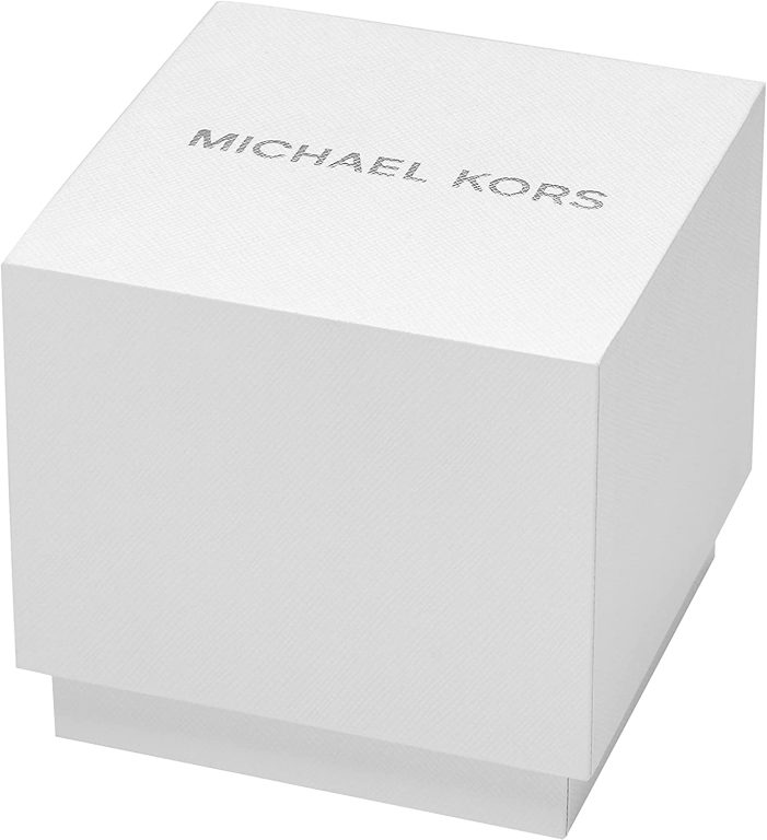 Michael Kors Men’s Bayville Automatic Watch with Stainless Steel Strap, Silver, 22 (Model: MK9045)