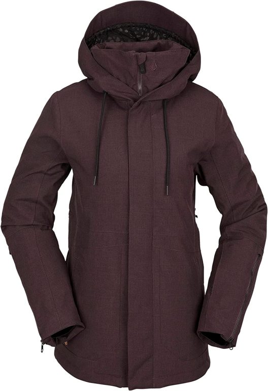 Volcom Women’s Sherwin Insulated Snowboard Ski Winter Hooded Jacket