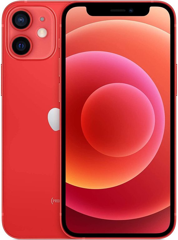 Apple iPhone 12 Mini, 256GB, Red – Unlocked (Renewed Premium)