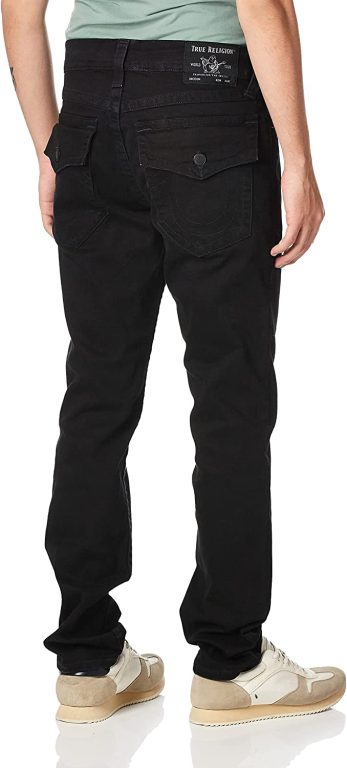 True Religion Men’s Rocco Flap Black Sn 32 Inseam