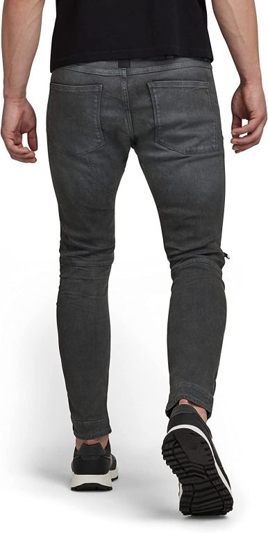 G-Star Raw Men’s 5620 3D Zip Knee Skinny Fit Jeans