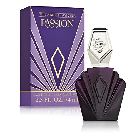 Women’s Perfume by Elizabeth Taylor, Passion, Eau De Toilette EDT Spray, 2.5 Fl Oz