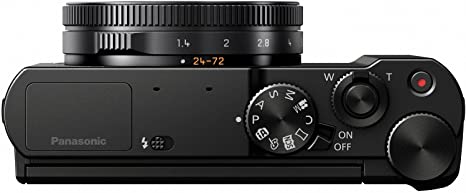 Panasonic LUMIX LX10 4K Digital Camera, 20.1 Megapixel 1-Inch Sensor, 3X LEICA DC VARIO-SUMMILUX Lens, F1.4-2.8 Aperture, POWER O.I.S. Stabilization, 3-Inch LCD, DMC-LX10K (Black)