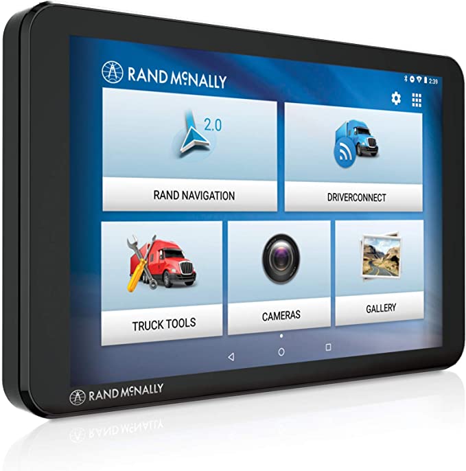 Rand McNally TND Tablet 85 8-inch GPS Truck Navigator with Built-in Dash Cam, Easy-to-Read Display and Custom Truck Routing