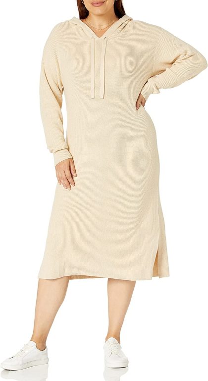 The Drop Women’s Claudia Cuddle Hoodie Midi Dress