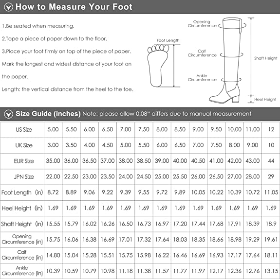 DREAM PAIRS Women’s Knee High Riding Boots