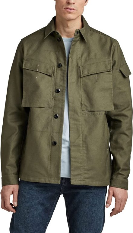 G-Star Raw Men’s Mysterious Army Overshirt