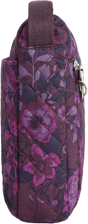 Travelon Anti-Theft Classic Small East/West Crossbody Bag, Wine Rose, One Size