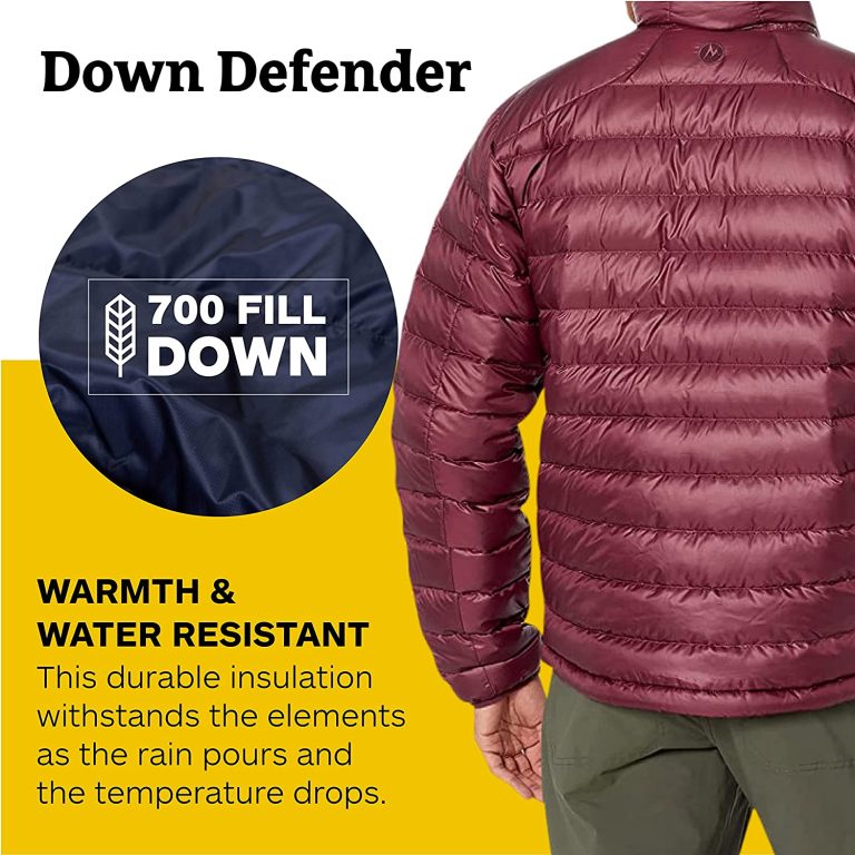 MARMOT Men’s Zeus Jacket, Down-Insulated, Water Resistant, Lightweight