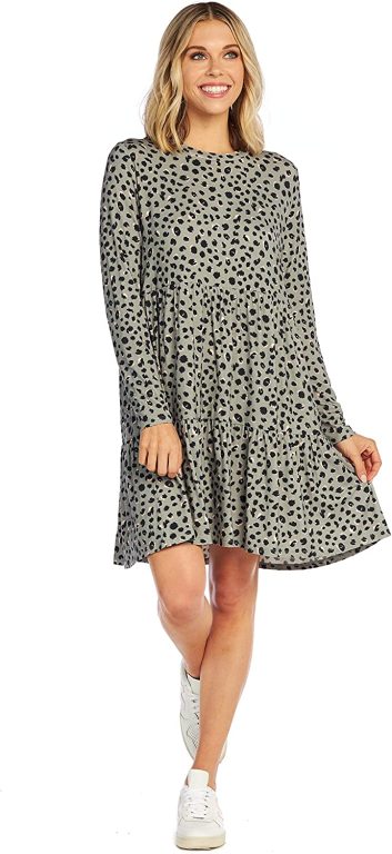 Mud Pie Minnie Tiered Womens Dress