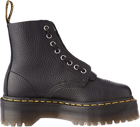 Dr. Martens Womens Sinclair 8 Eye Leather Platform Boot