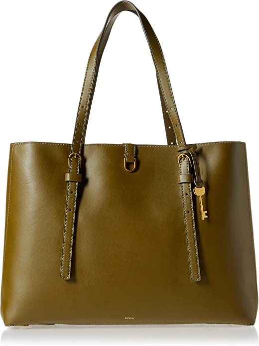 Fossil Women’s Kier Vegan Cactus Leather Tote Bag Purse Handbag