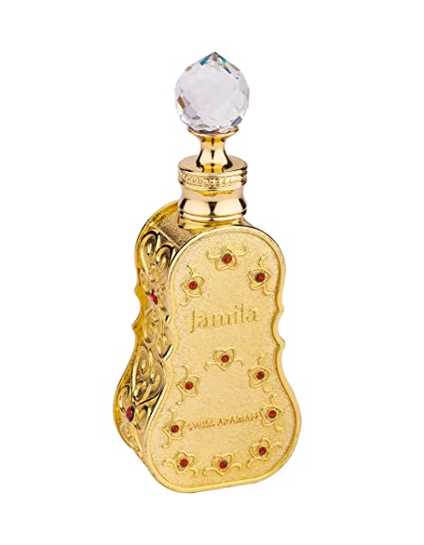 Swiss Arabian Jamila – Luxury Products From Dubai – Long Lasting And Addictive Personal Perfume Oil Fragrance – A Seductive, Signature Aroma – The Luxurious Scent Of Arabia – 0.5 Oz